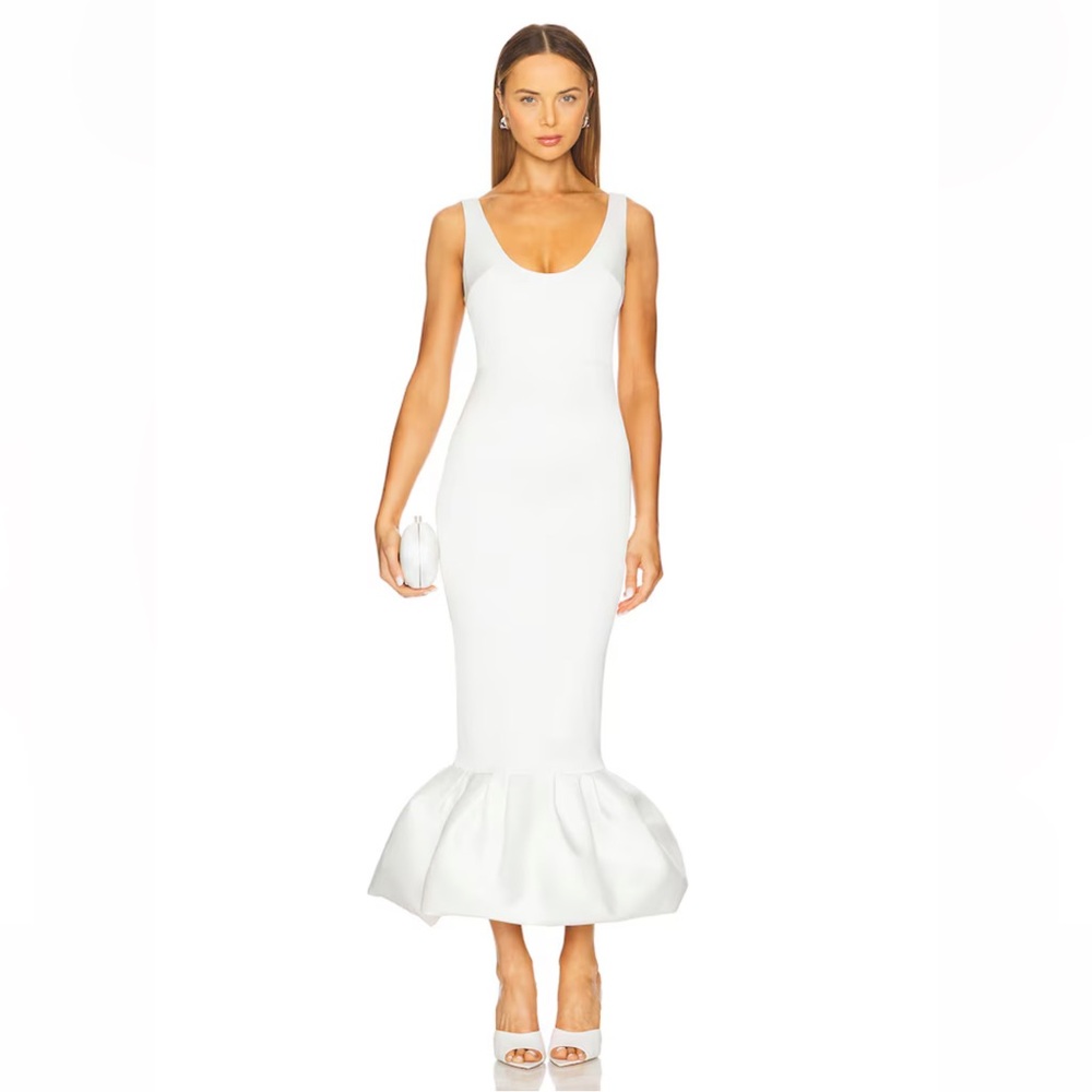 The New Arrivals Ilkyaz Ozel Paulo Satin Mermaid Gown